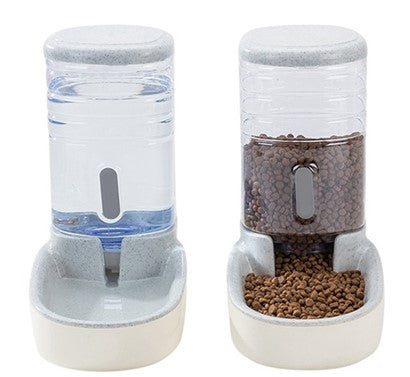 dog automatic drinking and feeding bowl