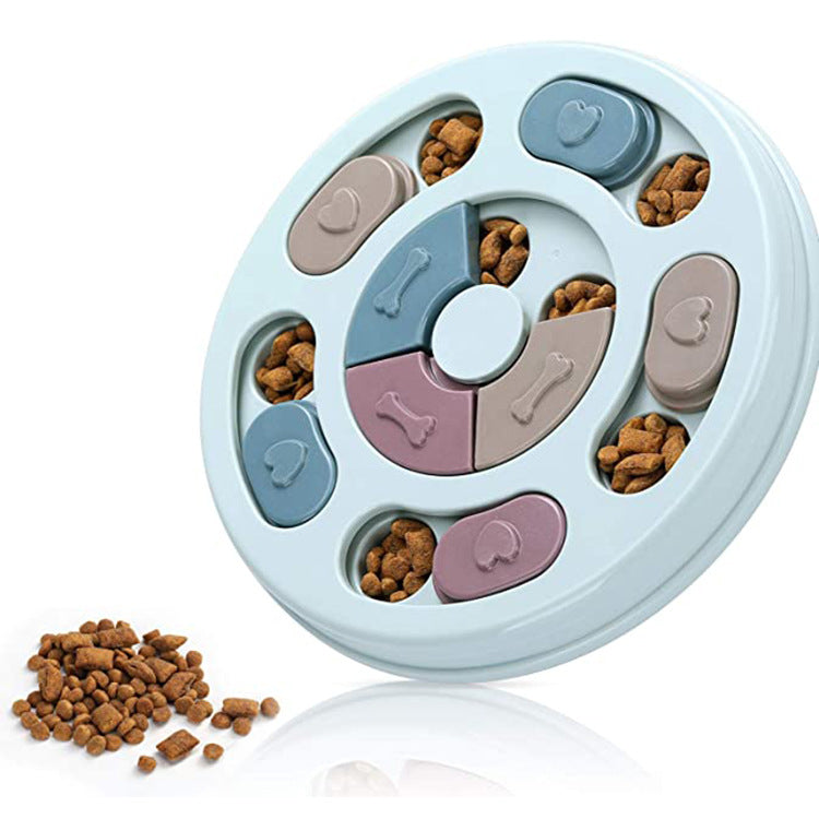 Pets Dog Puzzle Feeding Bowls