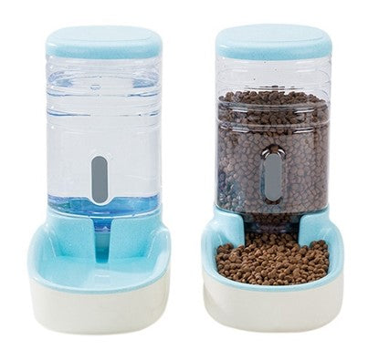 dog automatic drinking and feeding bowl