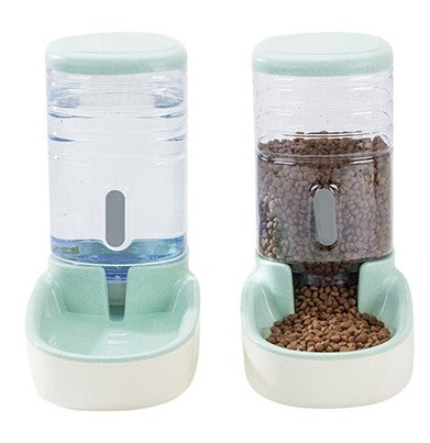 dog automatic drinking and feeding bowl