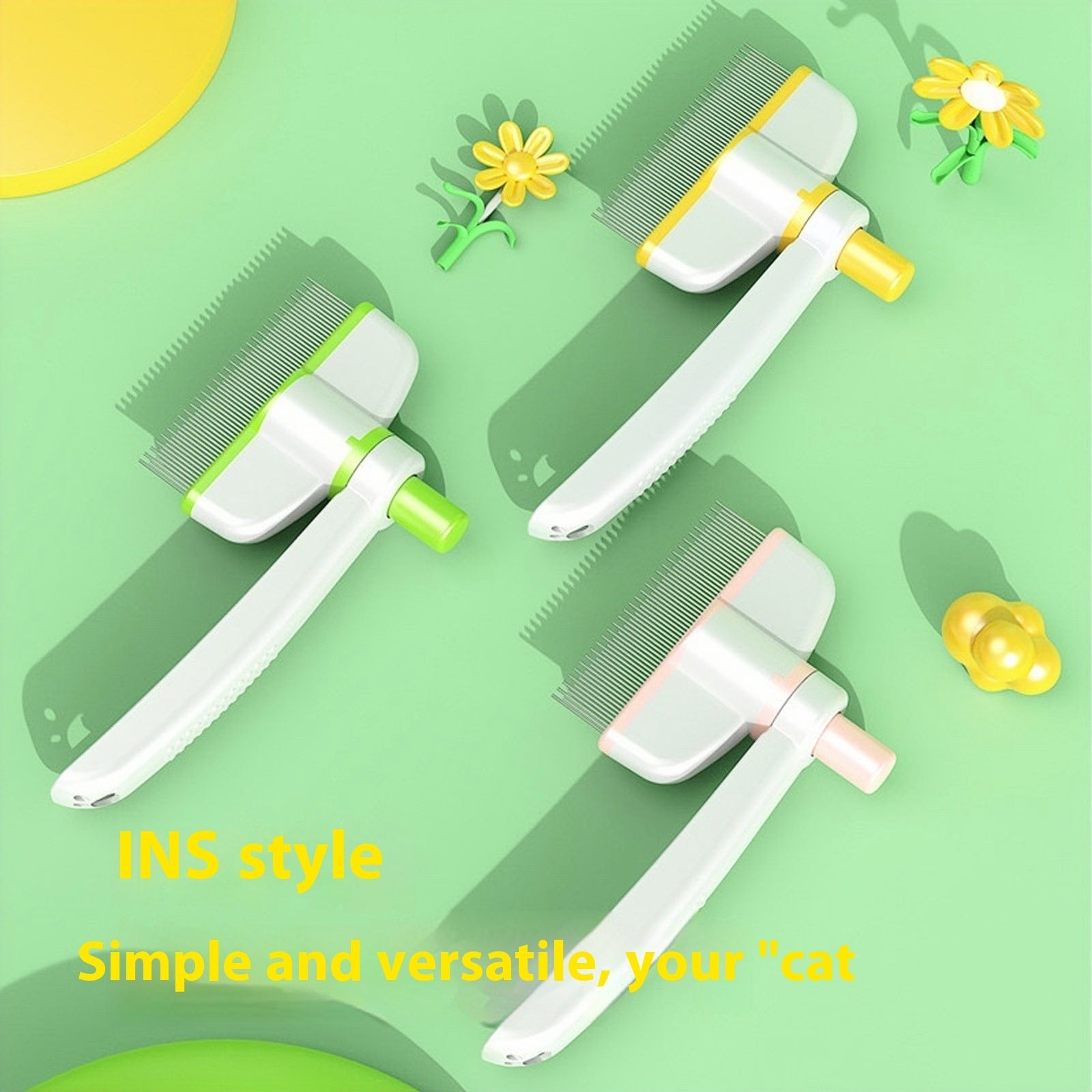 Cat Comb Tie Removal Floating Hair