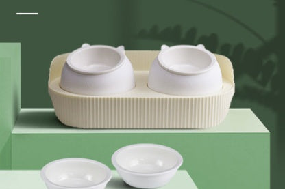 Pet Cat Bowl Ceramic Food Bowls