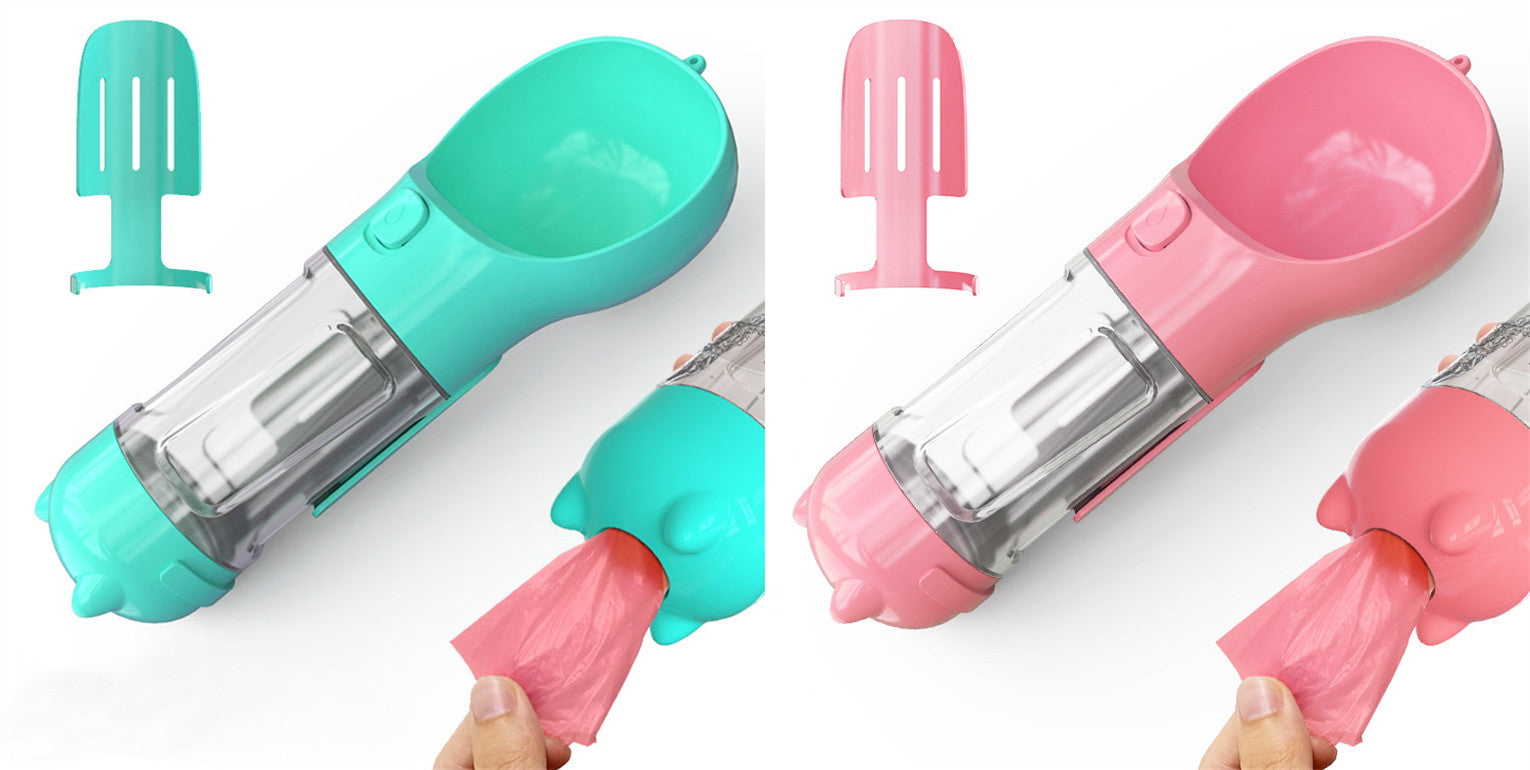 3 In 1 Portable Water Bottle