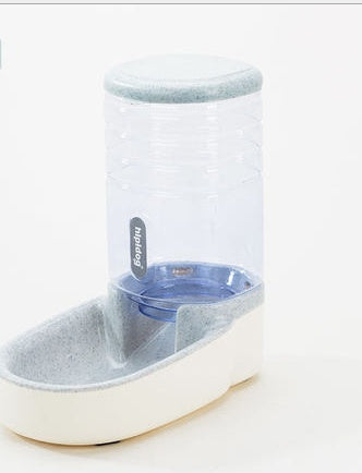 dog automatic drinking and feeding bowl