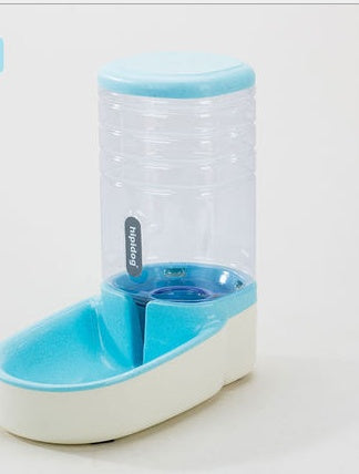 dog automatic drinking and feeding bowl