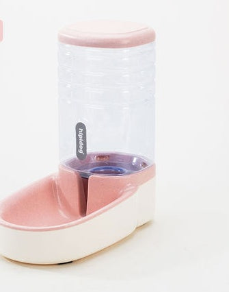 dog automatic drinking and feeding bowl