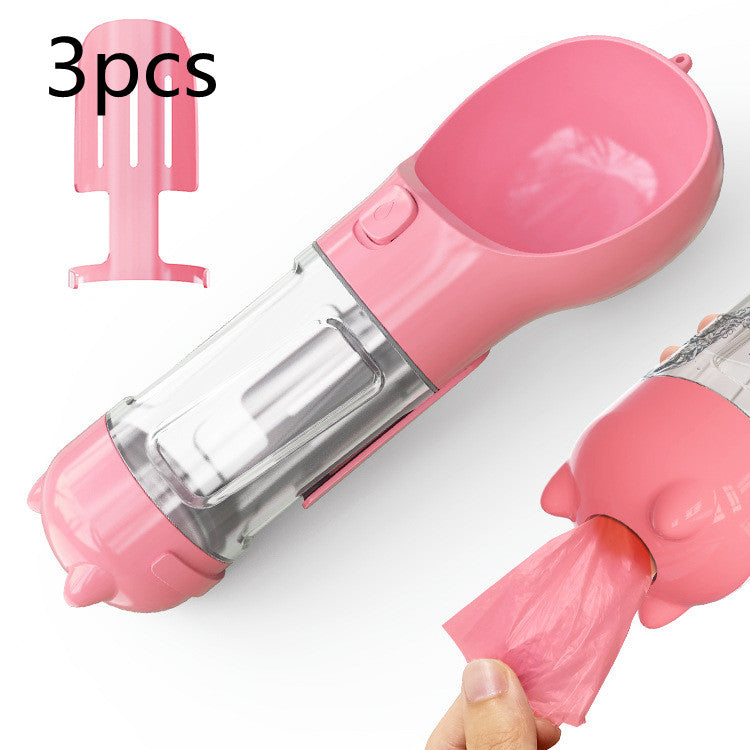 3 In 1 Portable Water Bottle