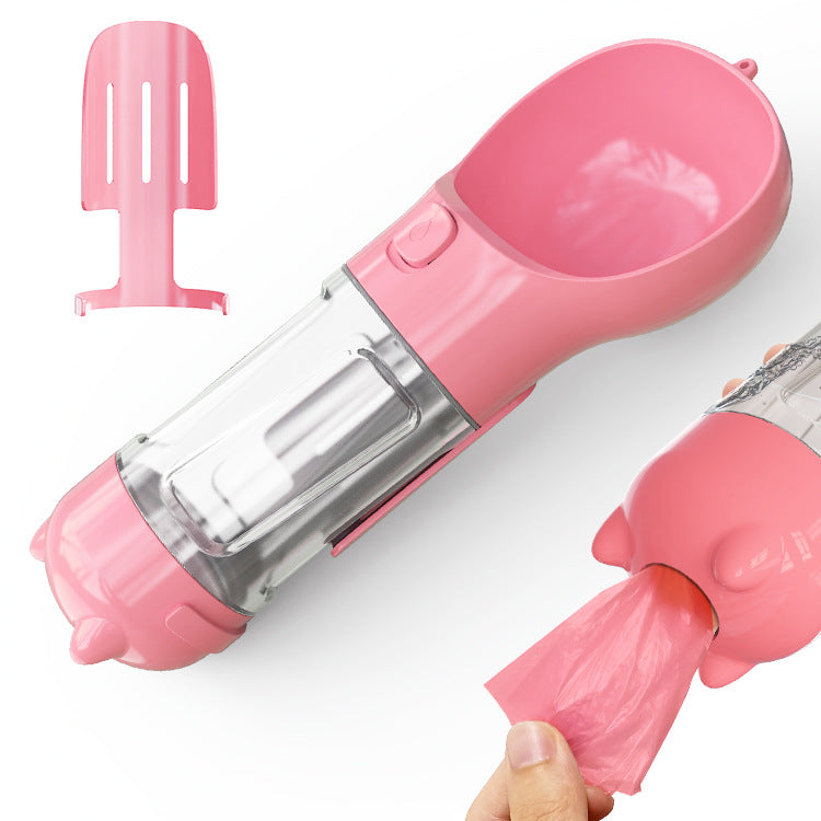 3 In 1 Portable Water Bottle