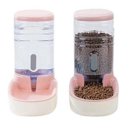 dog automatic drinking and feeding bowl