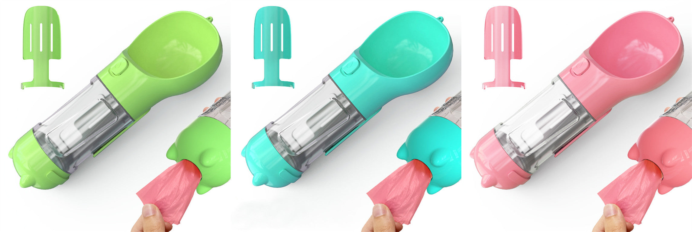 3 In 1 Portable Water Bottle