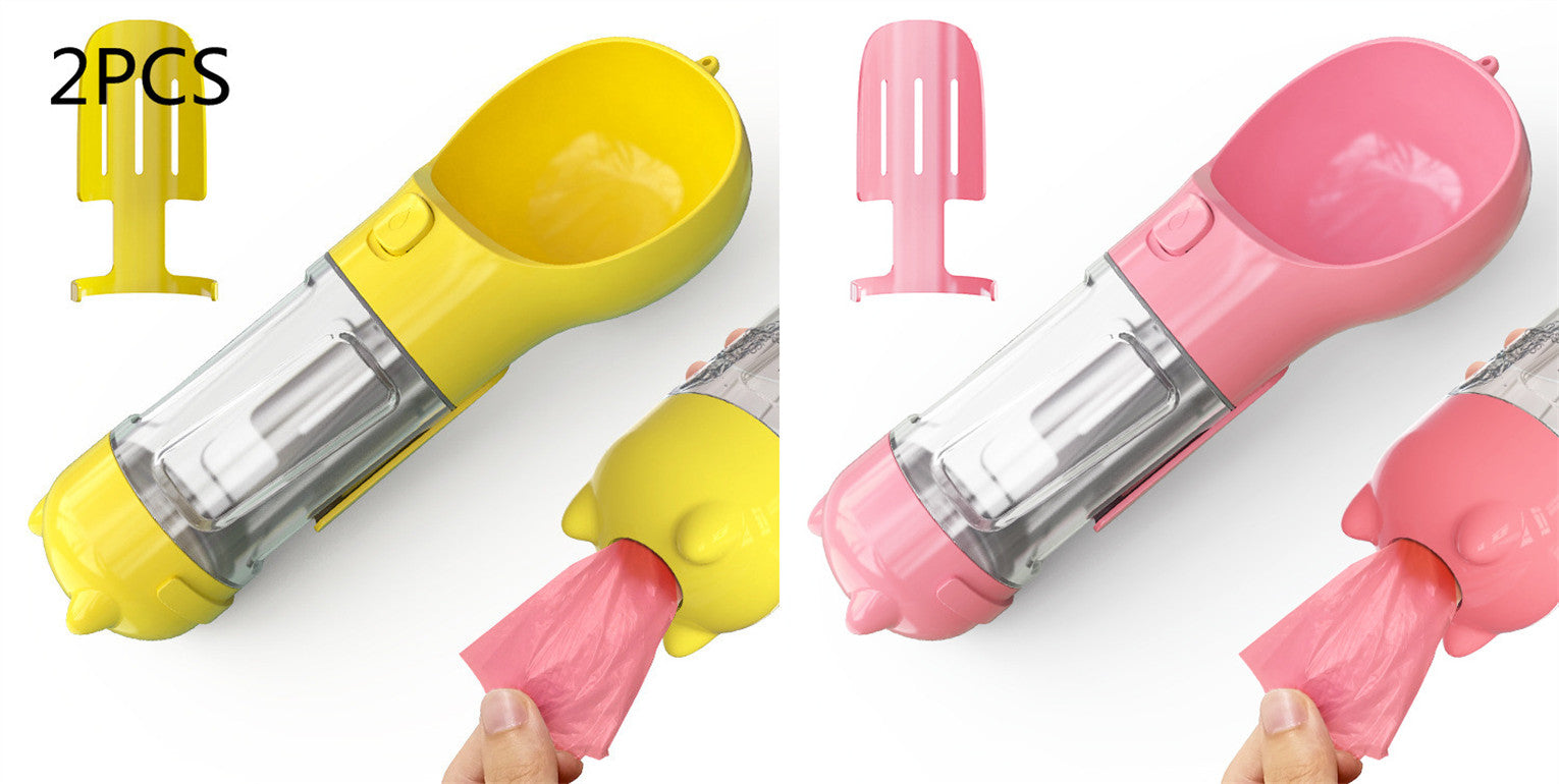 3 In 1 Portable Water Bottle