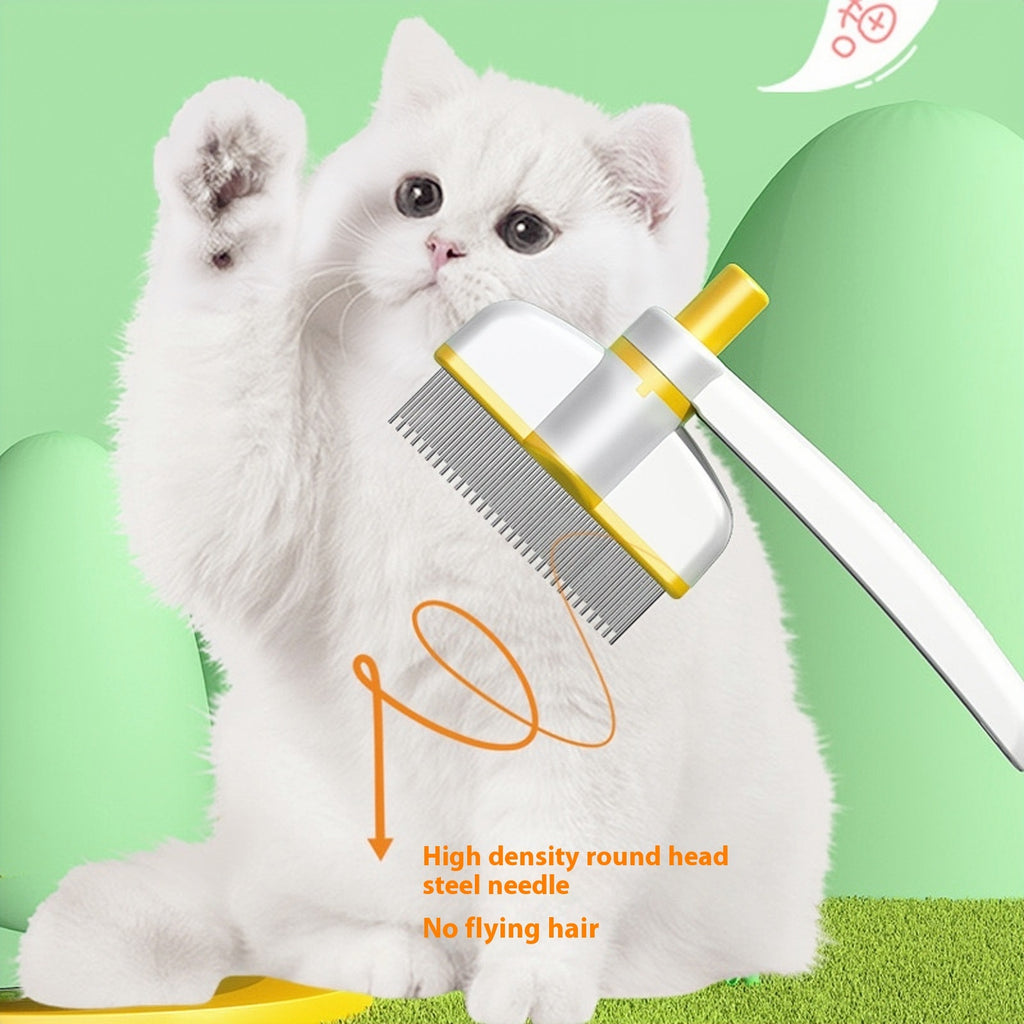 Cat Comb Tie Removal Floating Hair