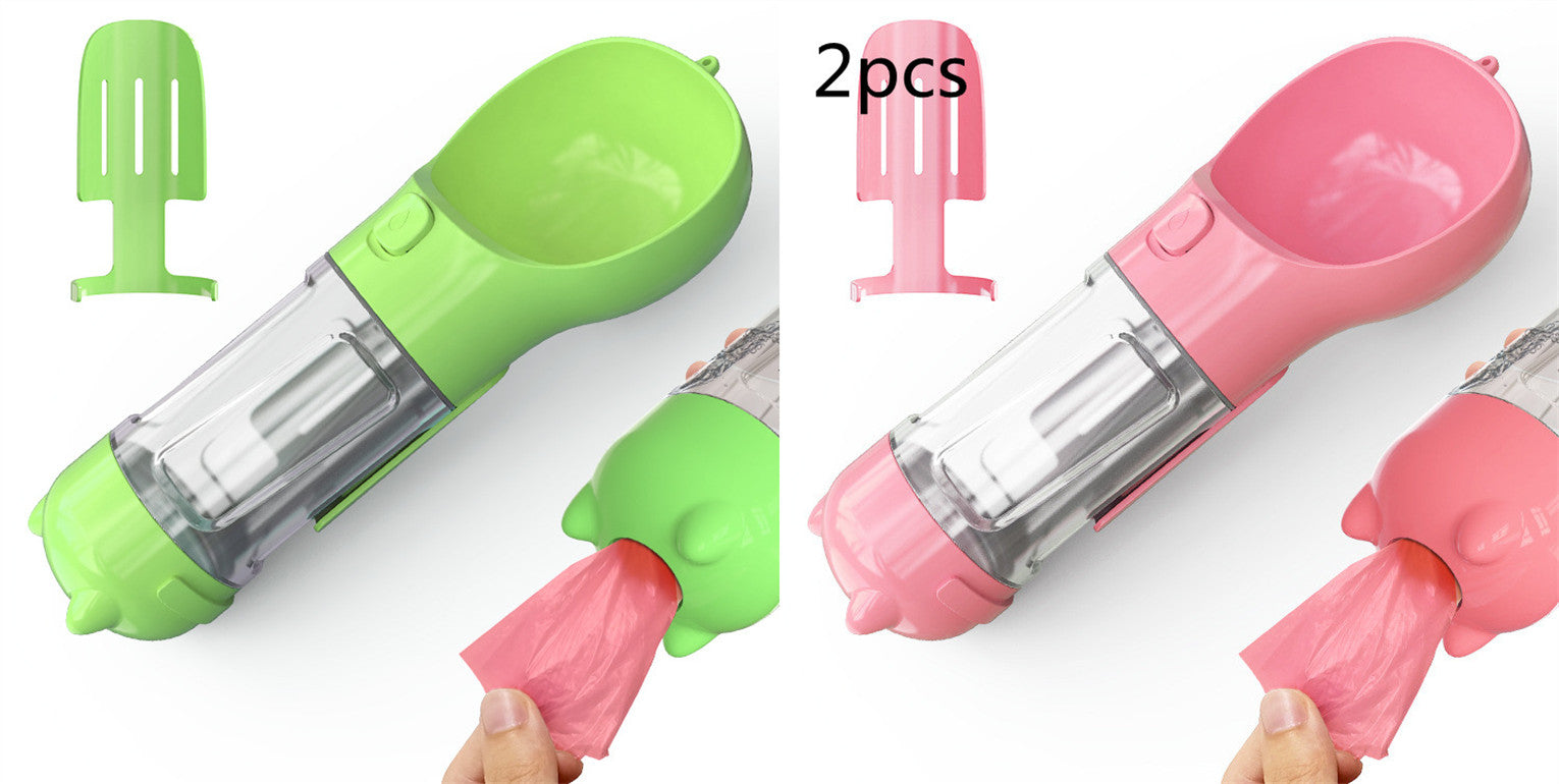 3 In 1 Portable Water Bottle